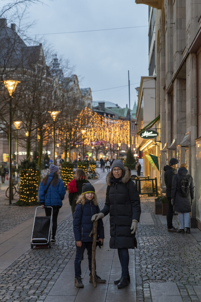 Mama and Sasha in Malmo Christmas 2019 copy