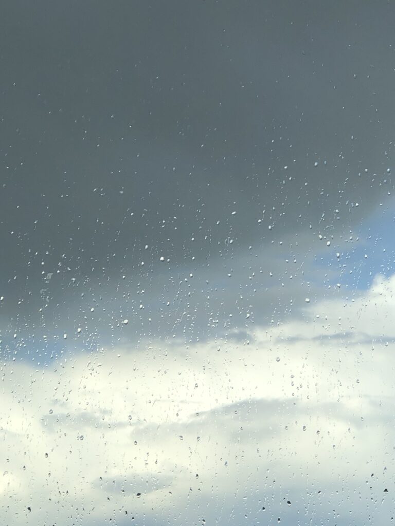 Blue sky rain - my own photography June 2020 copy