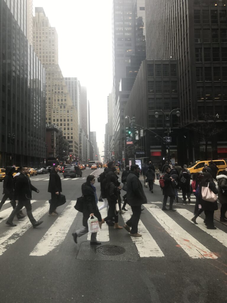 NYC Cross walk