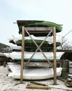 Newport stacked dry dock boats copy